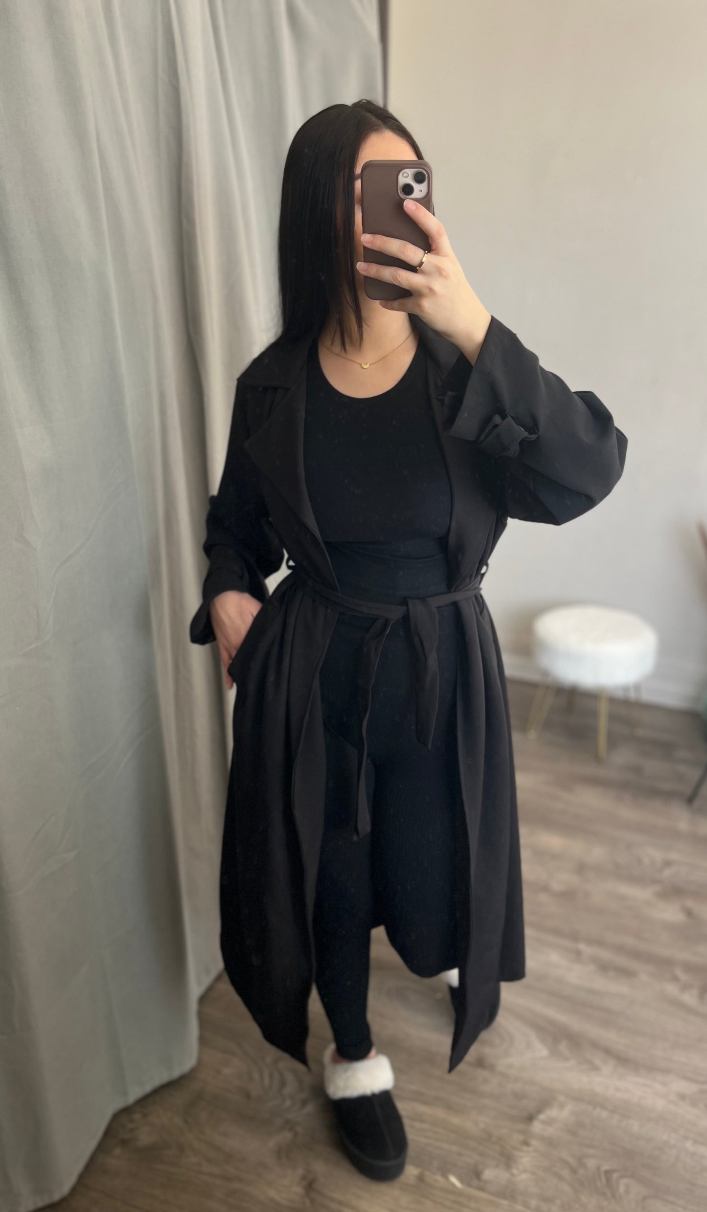 Trench noir