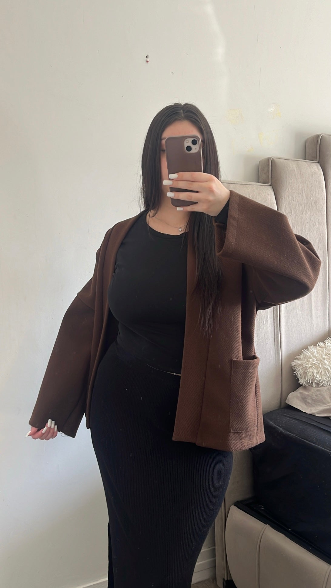 Veste marron
