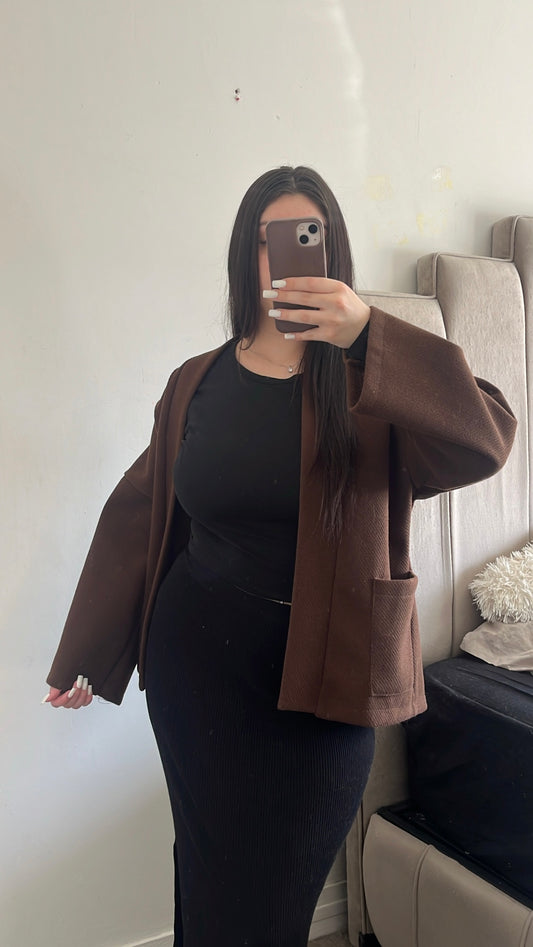 Veste marron
